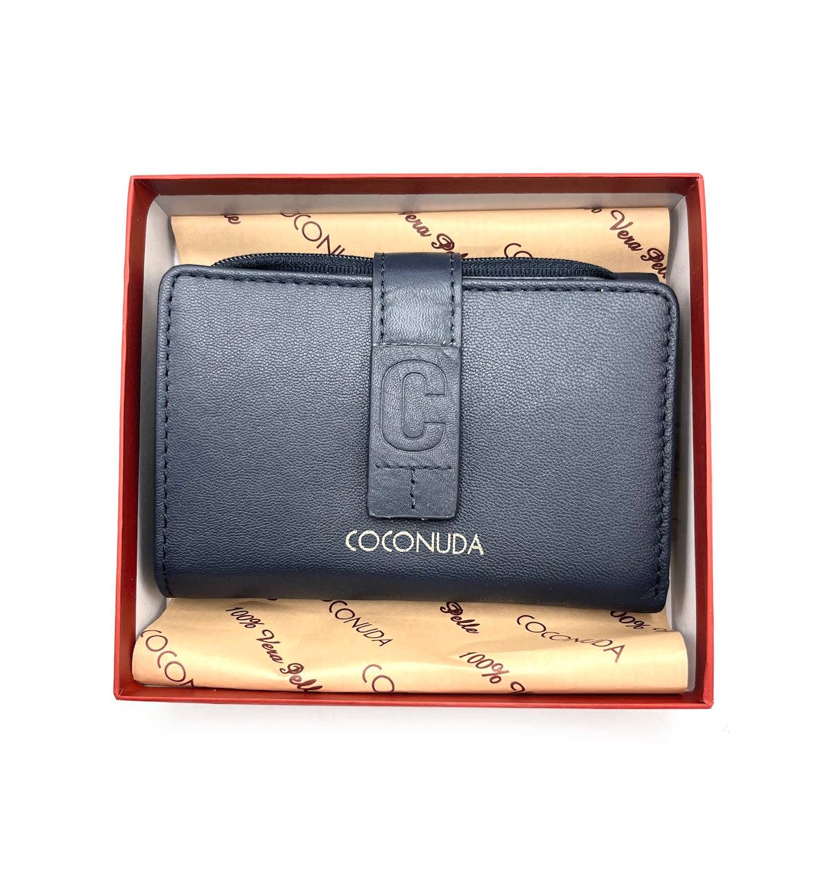 Portemonnee van echt leer, Coconuda voor dames, art. PDK325-71