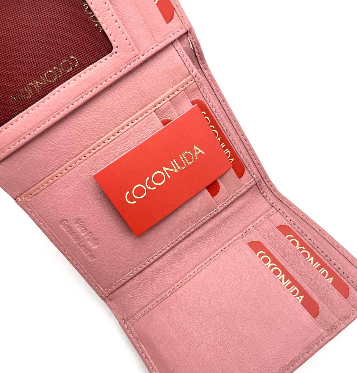 Portemonnee van echt leer, Coconuda voor dames, art. PDK325-71